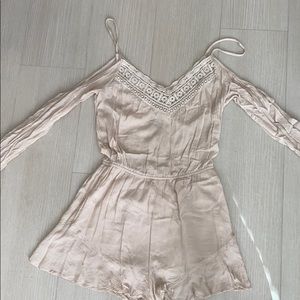 Cream Romper